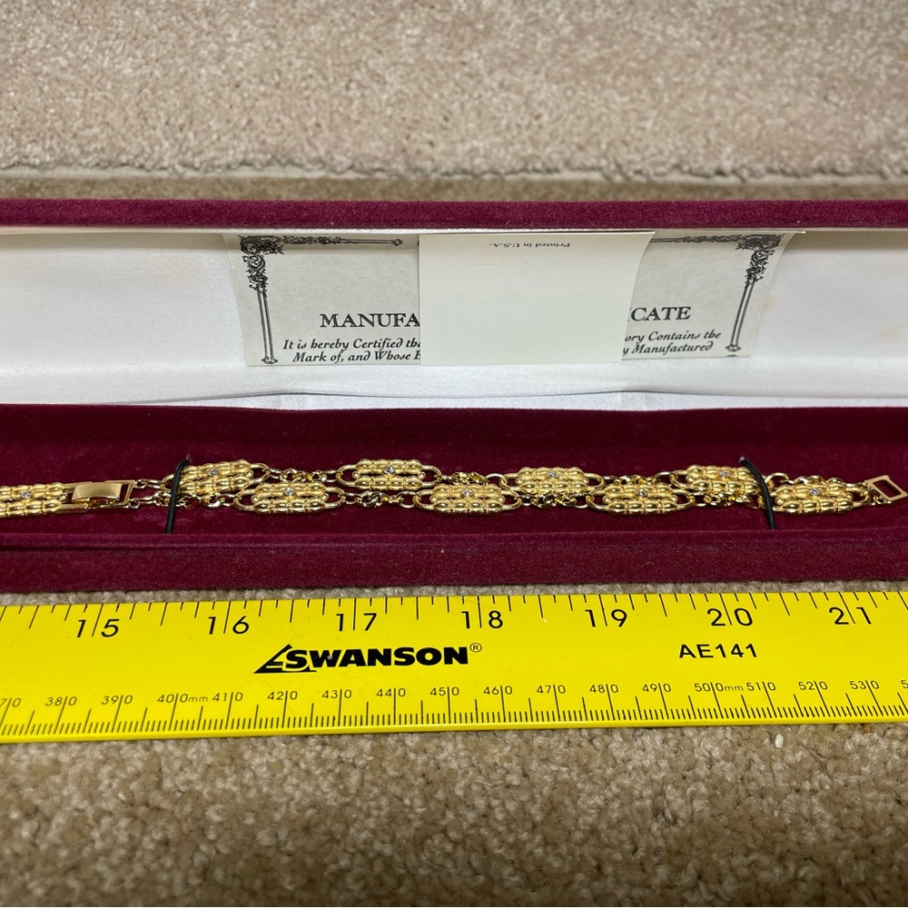 NWT Camrose & Kross double bar 7” bracelet w/ extension